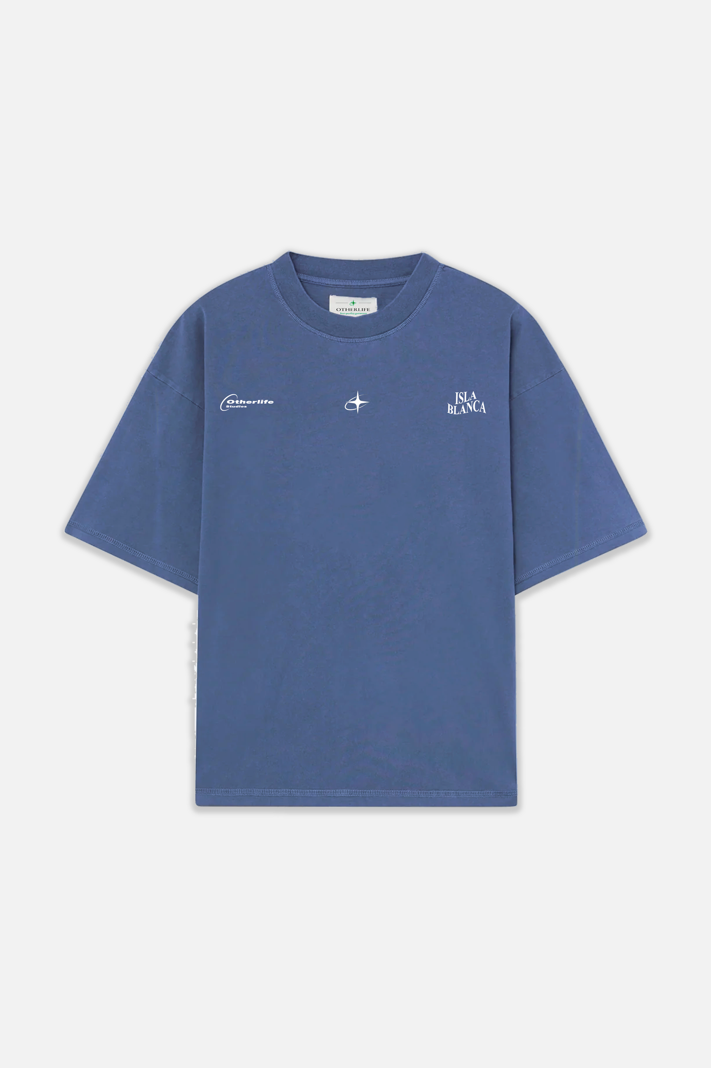 Isla Blanca blue tee