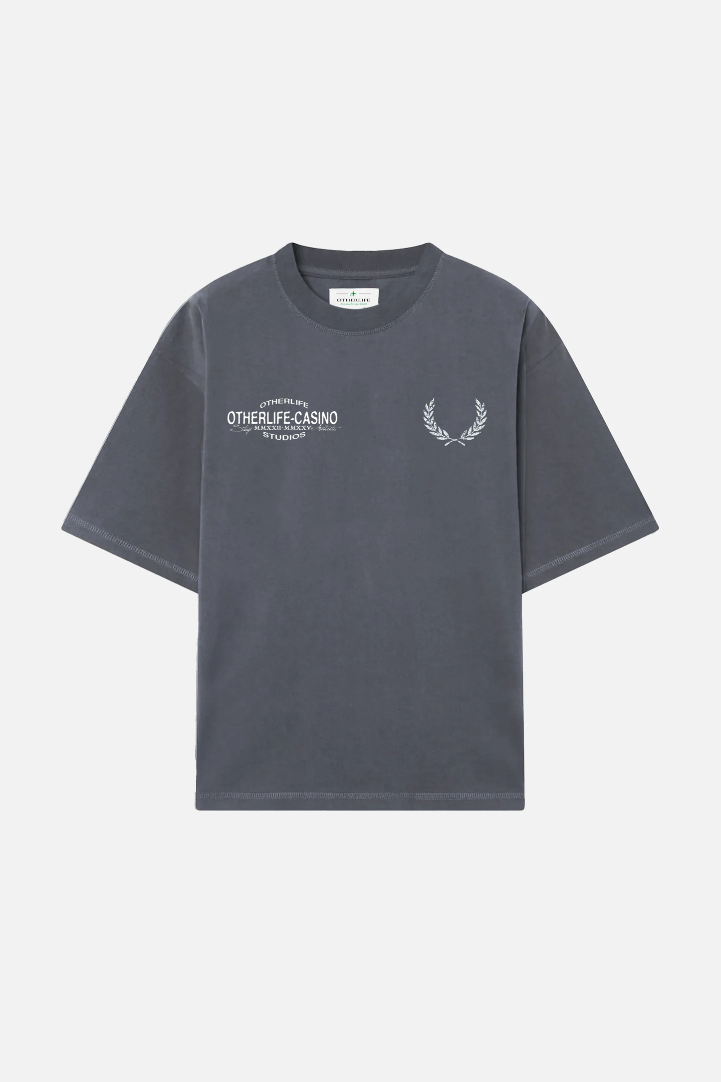 Casino antracit tee