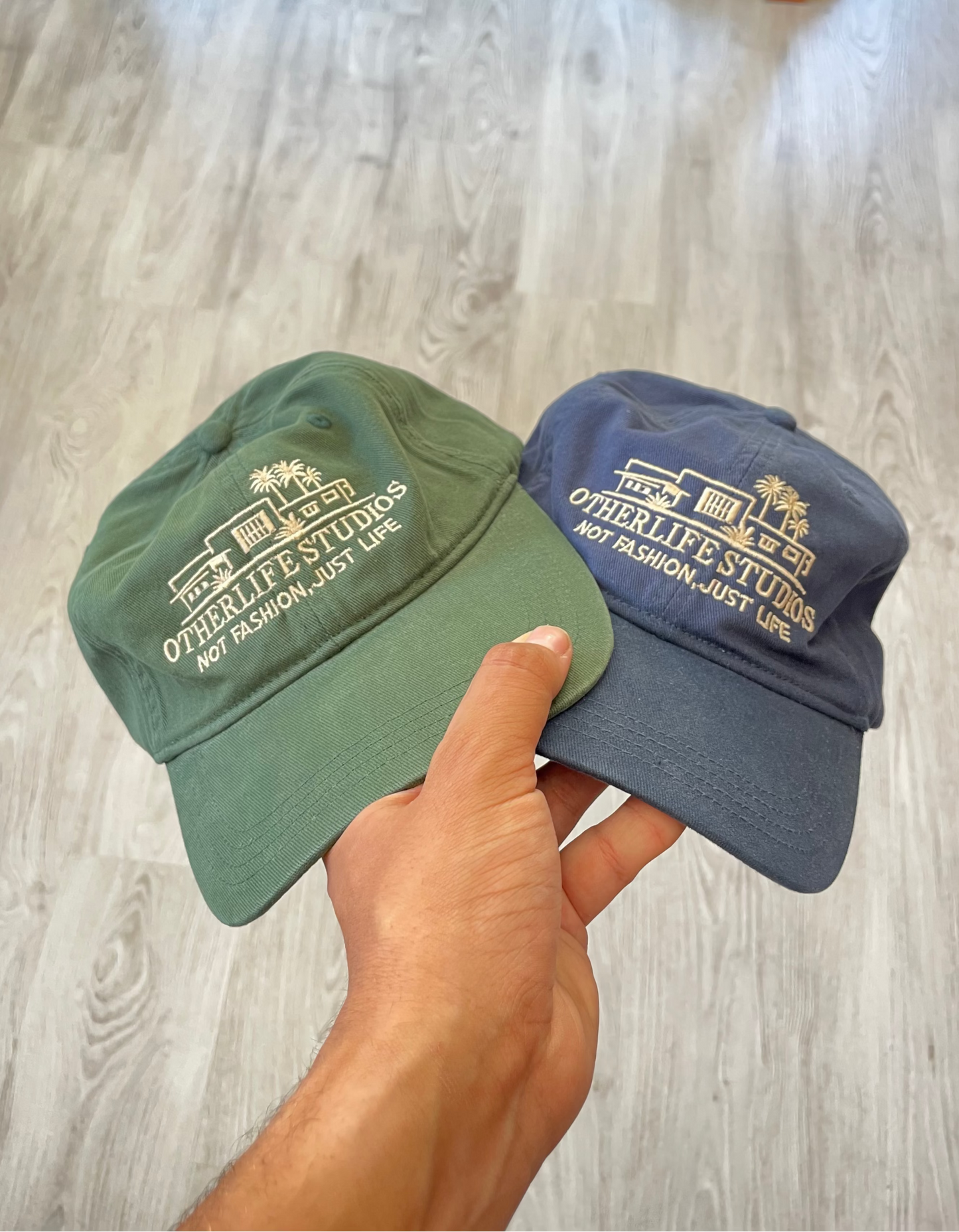 Summer green cap