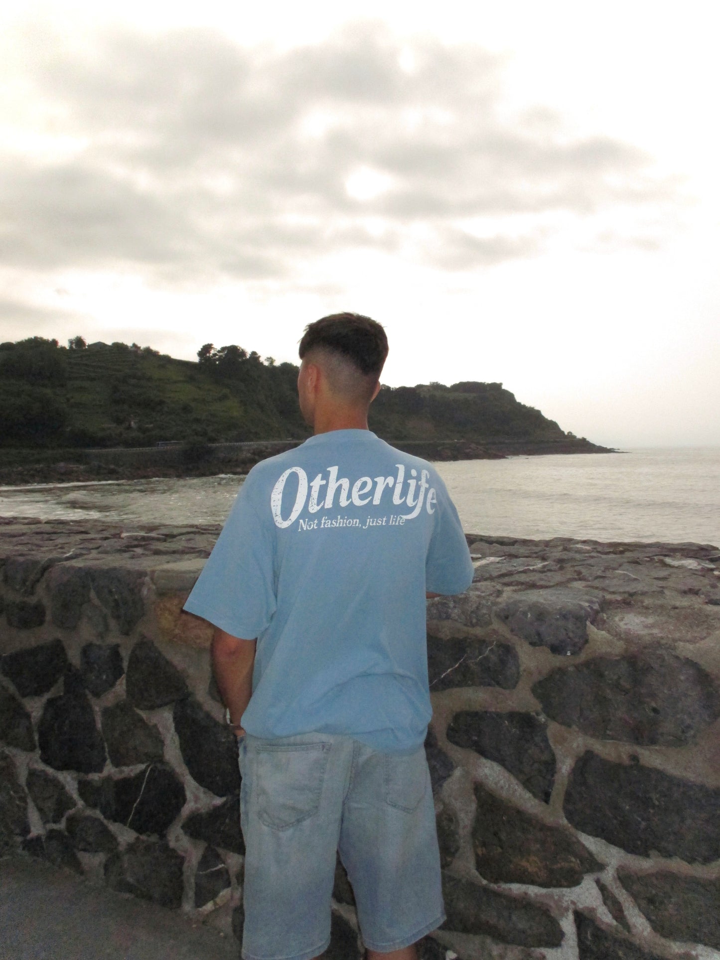Otherlife Sky blue tee