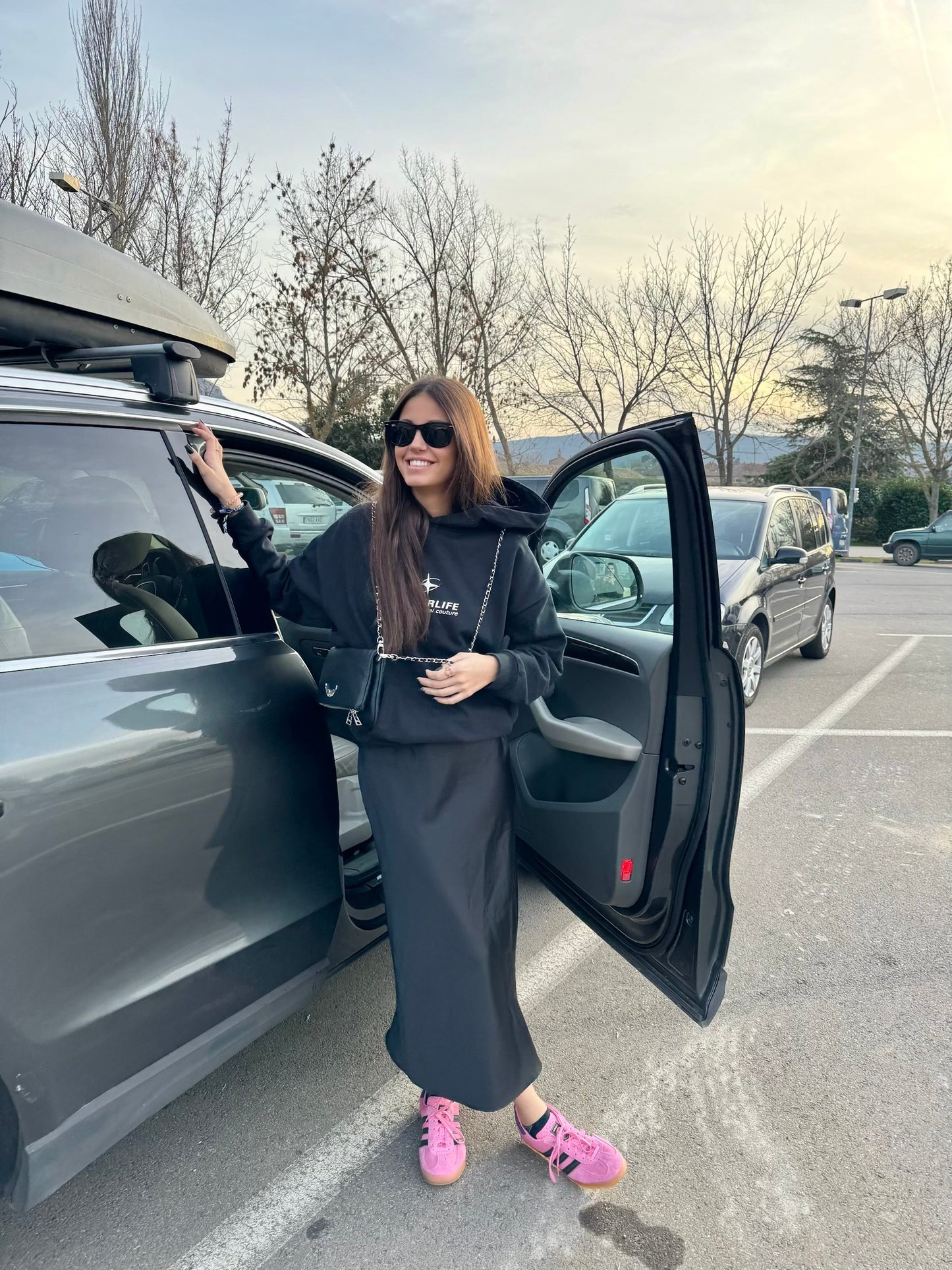 Couture black hoodie