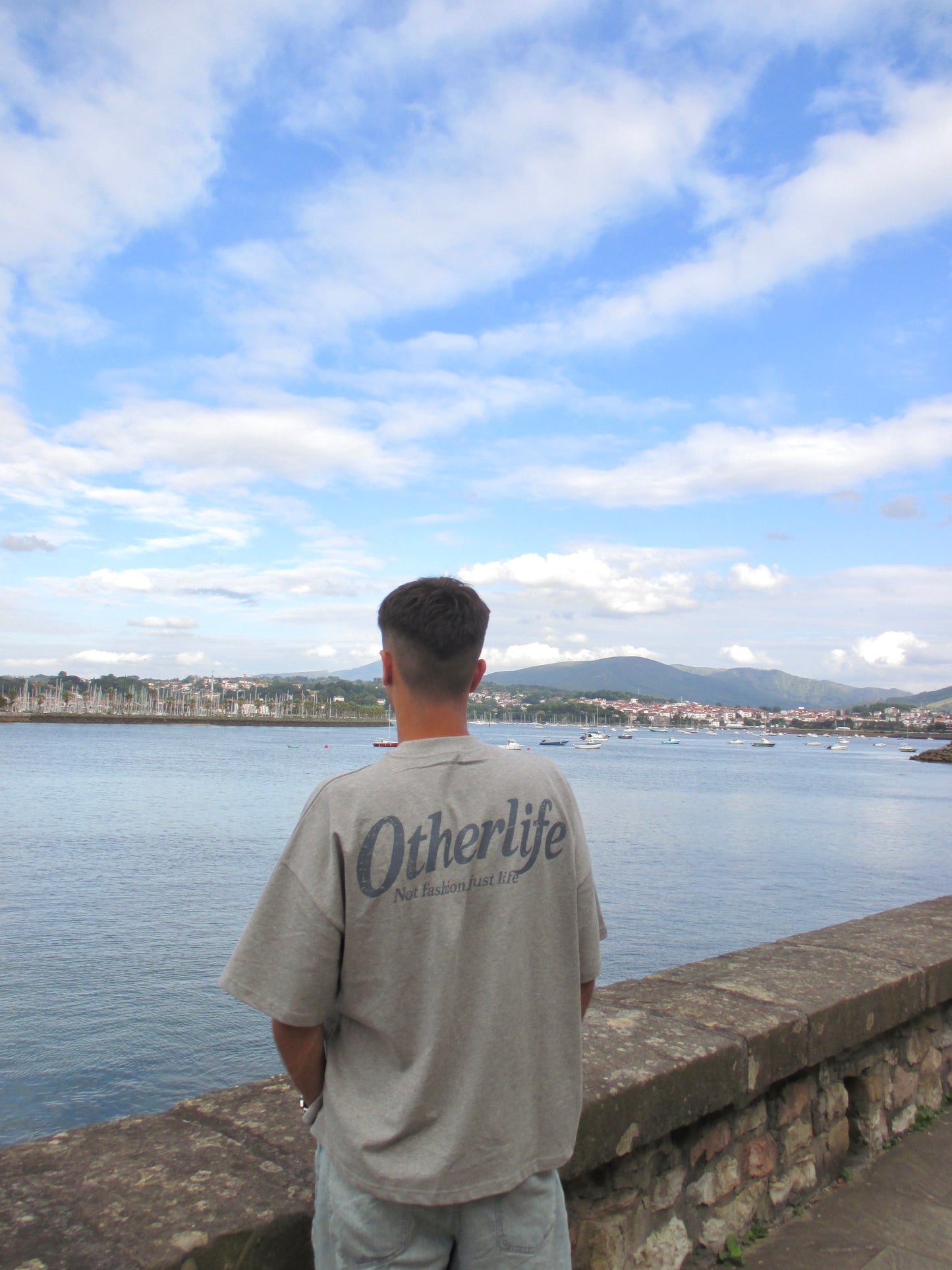 Otherlife grey boxy tee