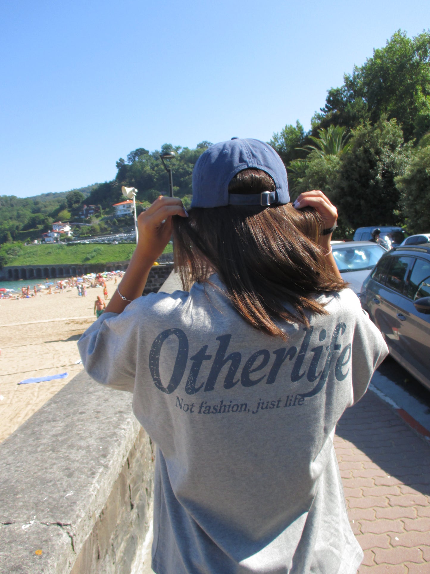 Otherlife grey boxy tee
