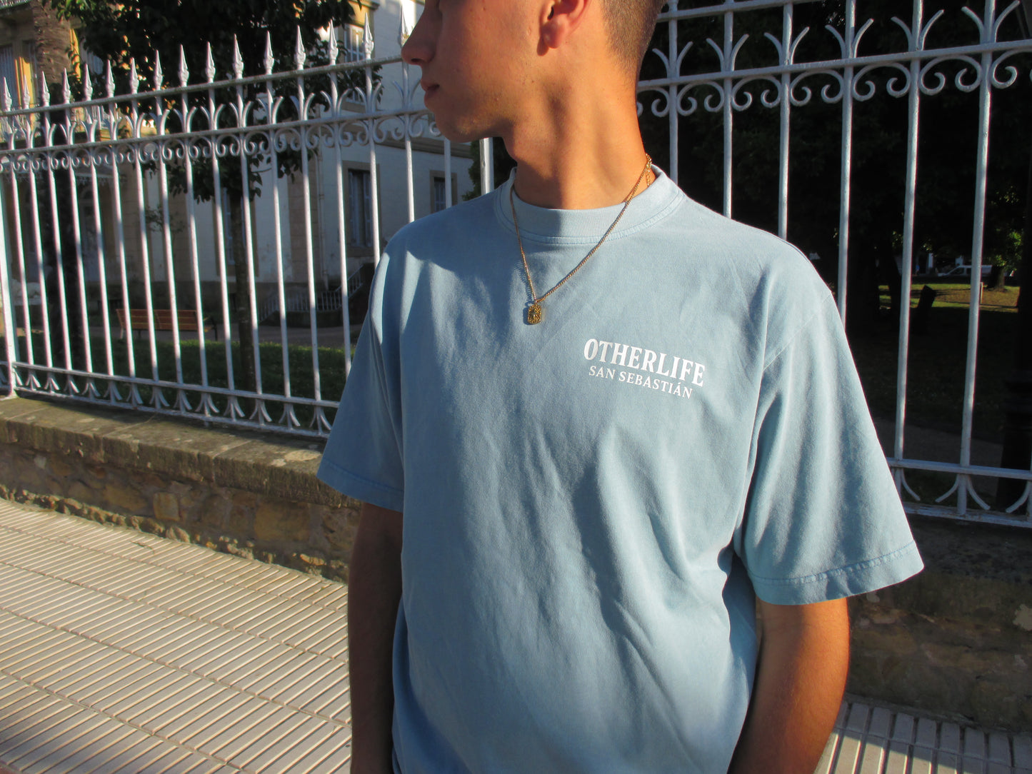 Otherlife Sky blue tee