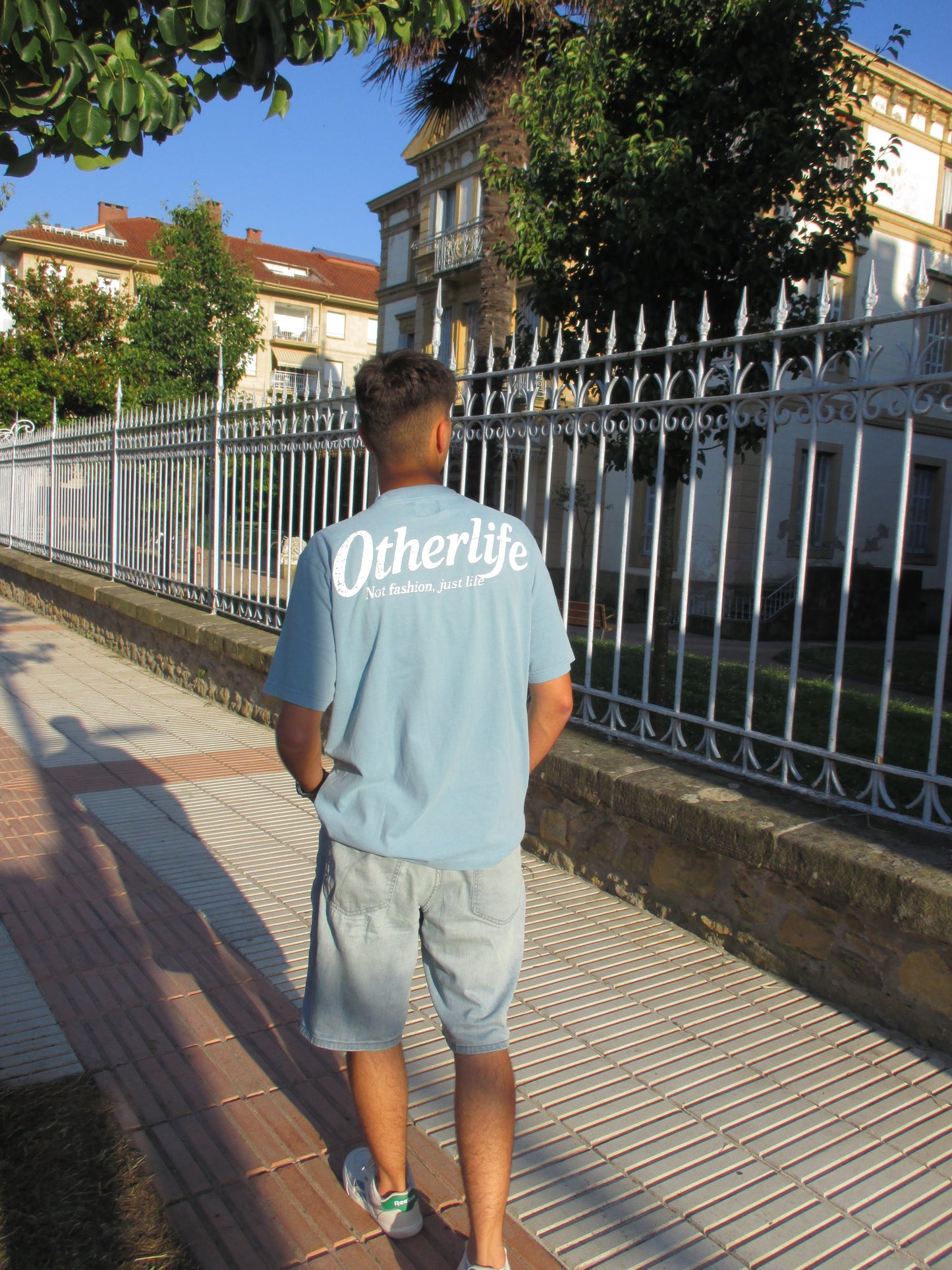 Otherlife Sky blue tee