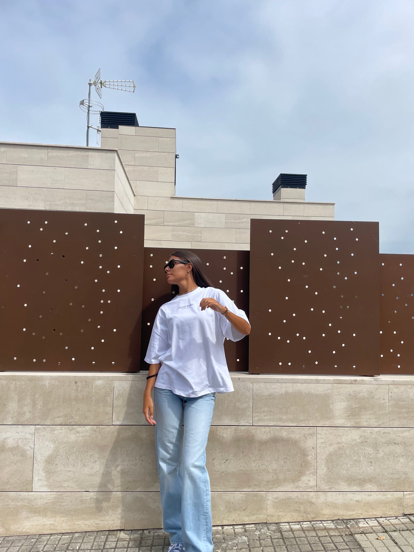 Summer capsule white boxy tee