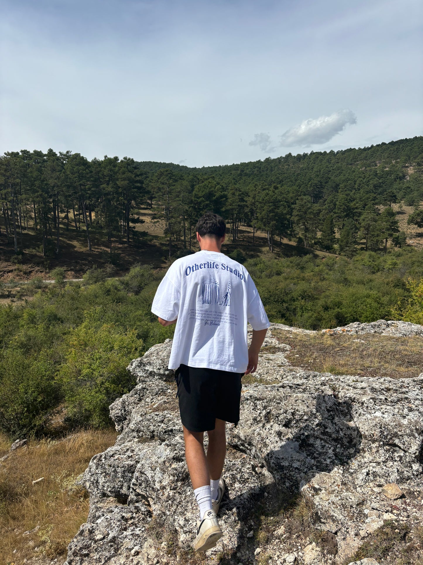 Summer capsule white boxy tee