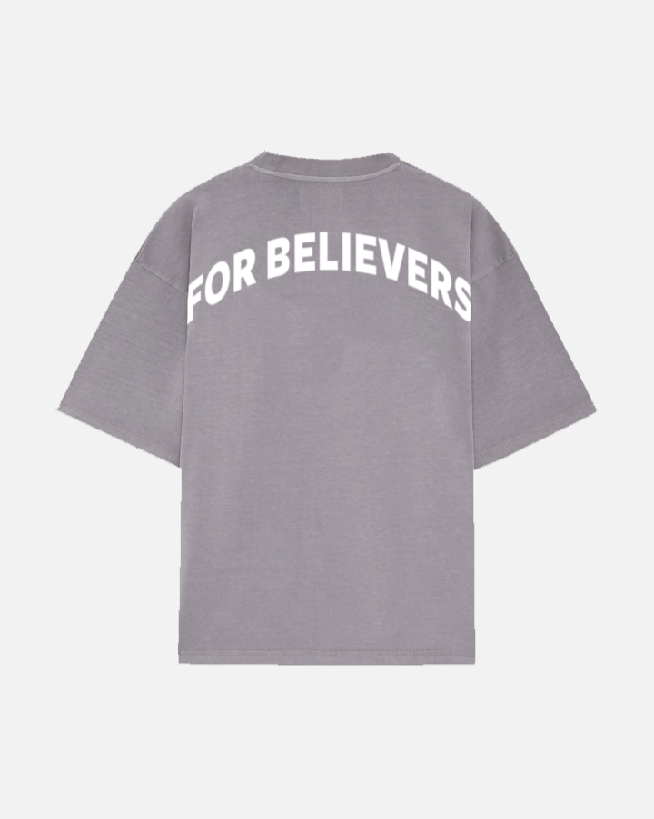 Believers grey tee