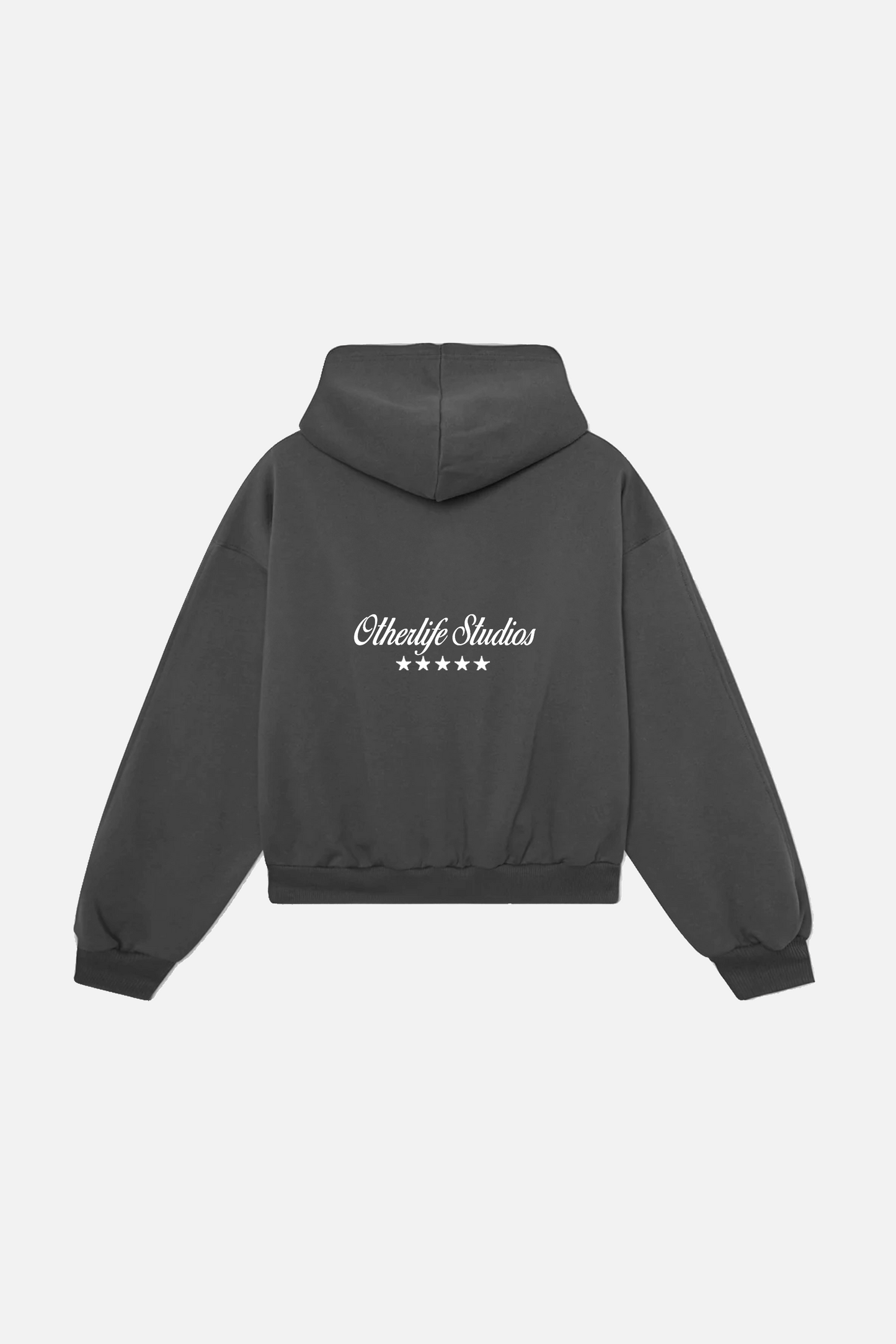Still Winter vintage black hoodie