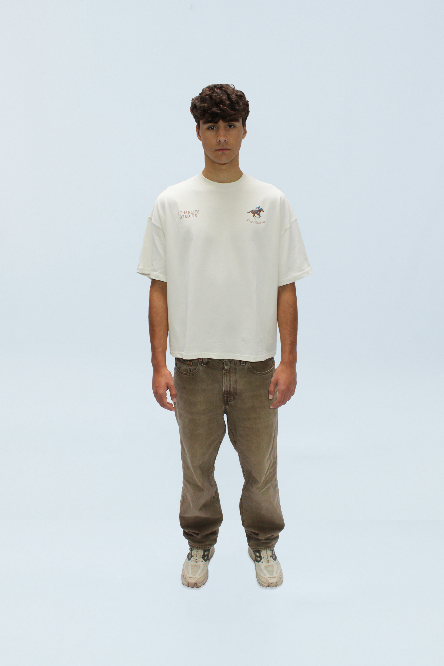 Vintage white boxy tee