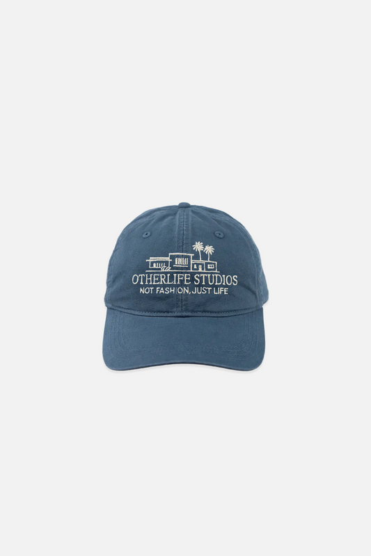 Summer blue cap