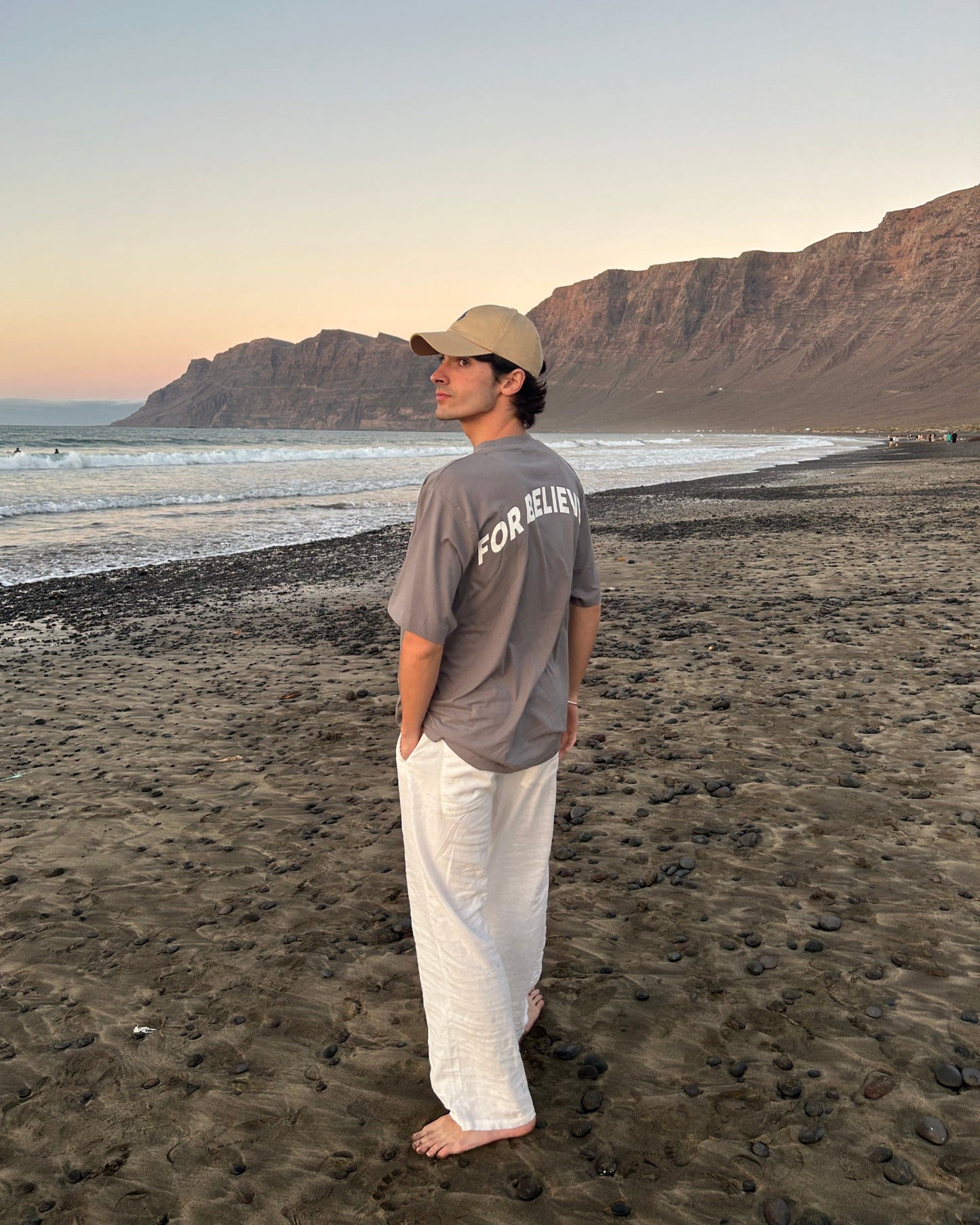 Believers grey tee