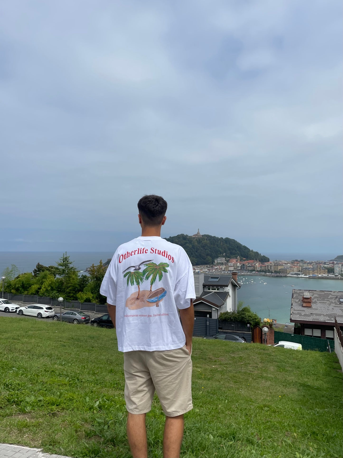 Summer capsule white boxy tee