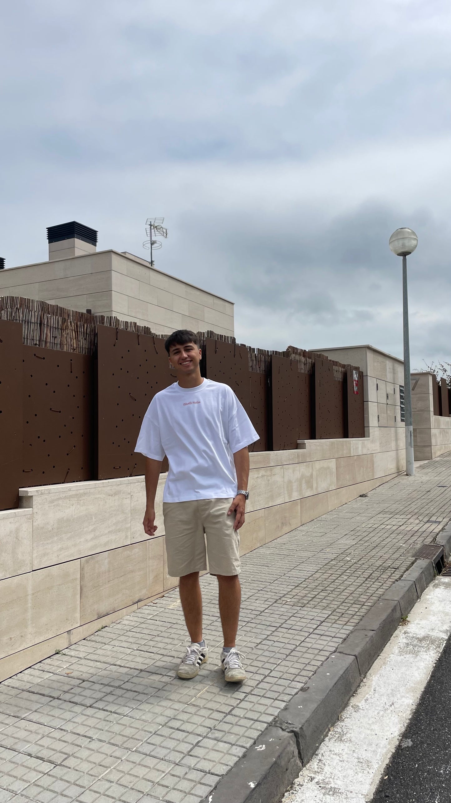 Summer capsule white boxy tee